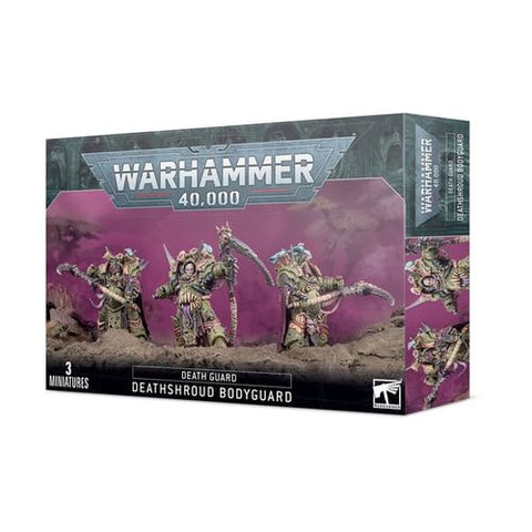Games Workshop Warhammer 40K: Deathshroud Bodyguard Chaos Death Guard (3 Models)
