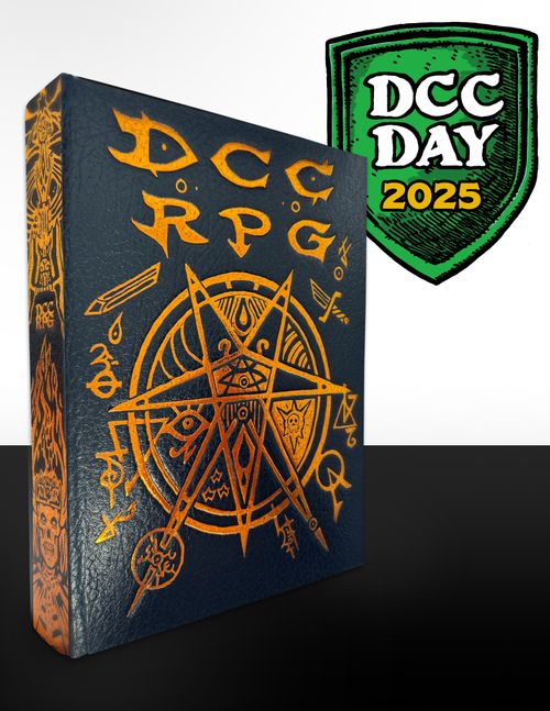 Goodman Games: DCC Day 2025 Core Rulebook Foil HC Limited RPG