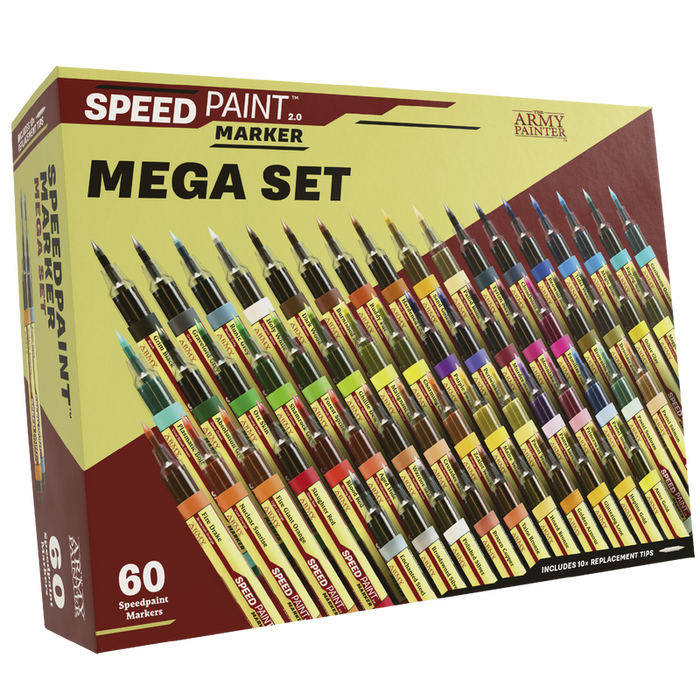 Army Painter Speed Paint 2.0 Markers Mega Set — 36 Colours