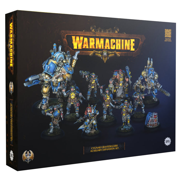 Steamforged Games Warmachine: Cygnar Gravediggers Expansion