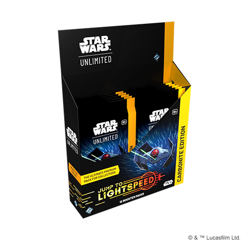 Star Wars: Unlimited Jump to Lightspeed Carbonite Edition - Booster Box