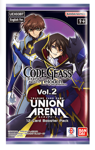 UNION ARENA Code Geass: Lelouch of the Rebellion Vol.2 UEX03T Booster Pack