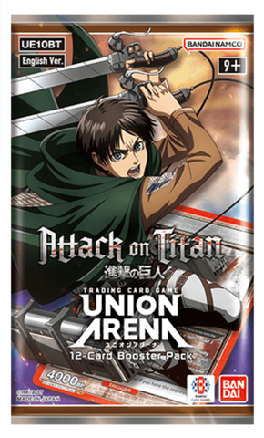 UNION ARENA Attack on Titan UE10BT Booster Pack