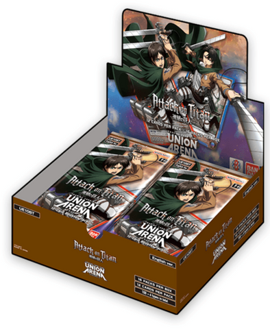 UNION ARENA Attack on Titan UE10BT Booster Box
