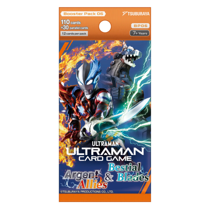 Ultraman Card Game Argent Allies & Bestial Blades BP06 Booster Pack