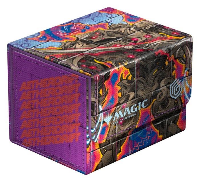 Ultimate Guard - Sidewinder 100+ Xenoskin Magic: The Gathering - “Aetherdrift” - Colestoke Gearhulk Deck Box
