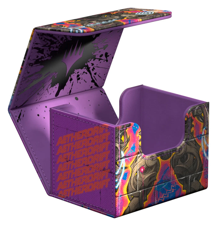 Ultimate Guard - Sidewinder 100+ Xenoskin Magic: The Gathering - “Aetherdrift” - Colestoke Gearhulk Deck Box