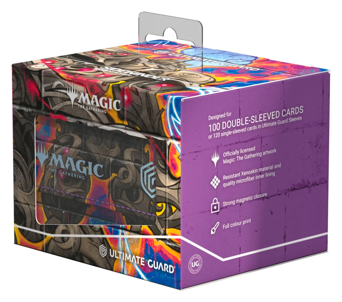 Ultimate Guard - Sidewinder 100+ Xenoskin Magic: The Gathering - “Aetherdrift” - Colestoke Gearhulk Deck Box