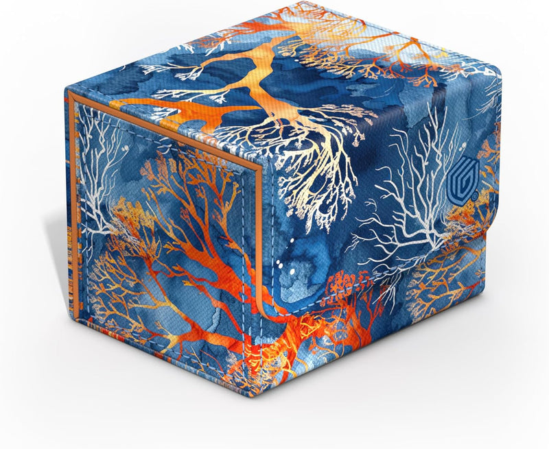 Ultimate Guard - Sidewinder 100+ Xenoskin - 2025 Exclusive “Coral Places” - Fiery Reef Deck Box