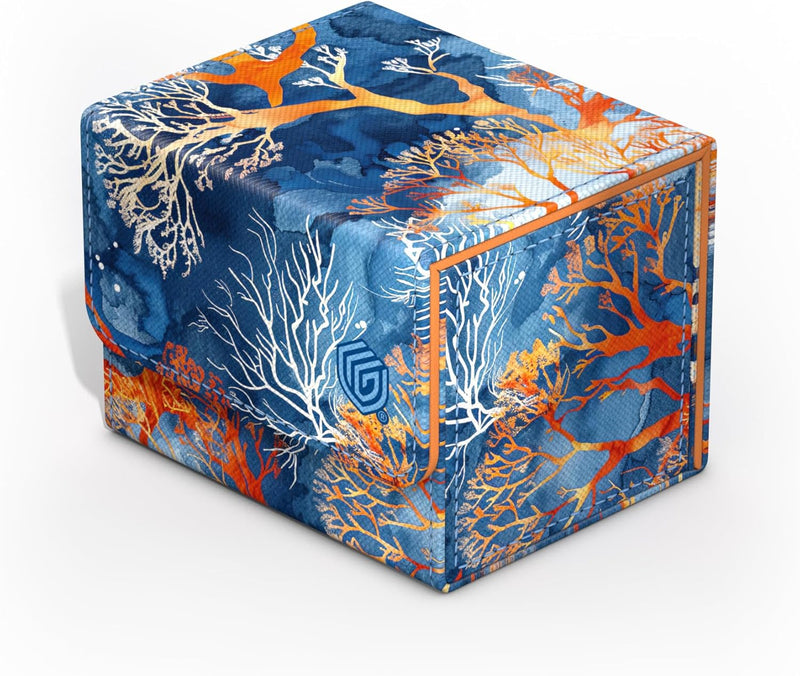 Ultimate Guard - Sidewinder 100+ Xenoskin - 2025 Exclusive “Coral Places” - Fiery Reef Deck Box
