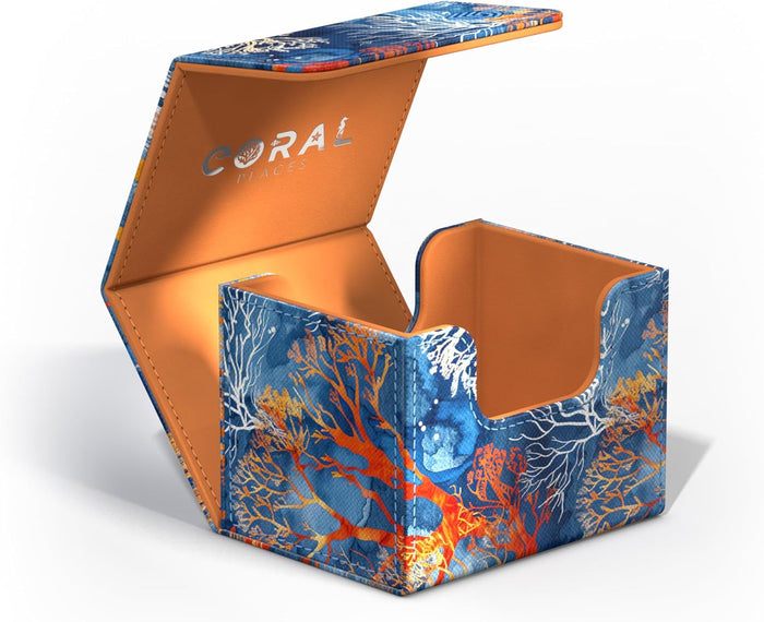 Ultimate Guard - Sidewinder 100+ Xenoskin - 2025 Exclusive “Coral Places” - Fiery Reef Deck Box