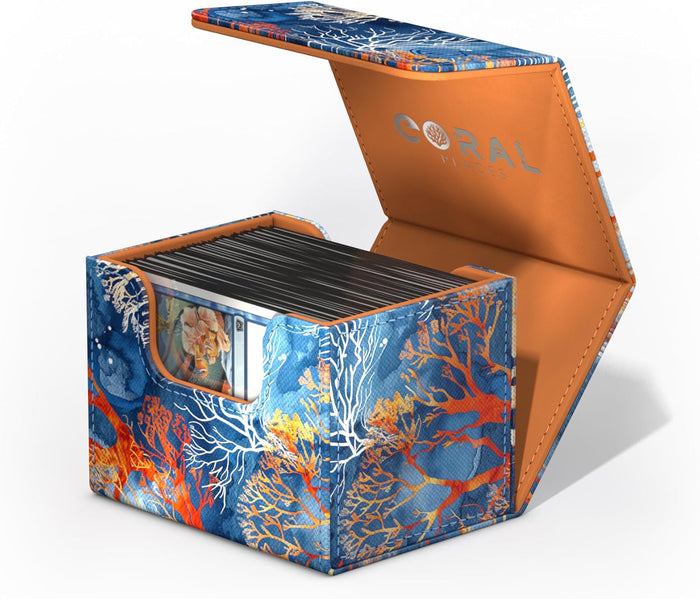 Ultimate Guard - Sidewinder 100+ Xenoskin - 2025 Exclusive “Coral Places” - Fiery Reef Deck Box