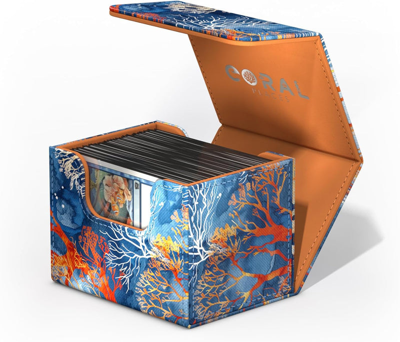 Ultimate Guard - Sidewinder 100+ Xenoskin - 2025 Exclusive “Coral Places” - Fiery Reef Deck Box