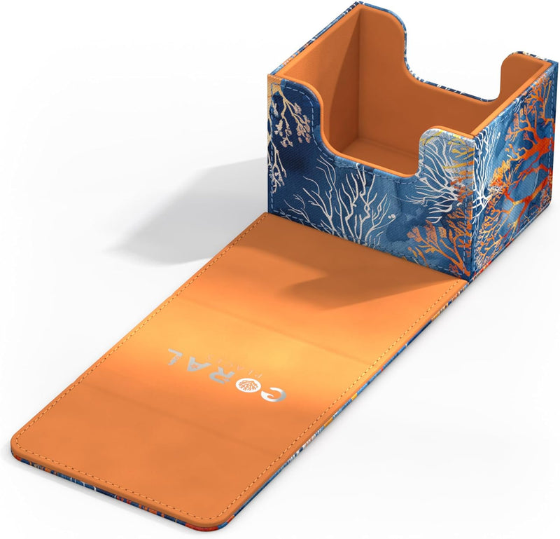Ultimate Guard - Sidewinder 100+ Xenoskin - 2025 Exclusive “Coral Places” - Fiery Reef Deck Box