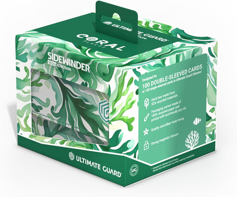 Ultimate Guard - Sidewinder 100+ Xenoskin - 2025 Exclusive “Coral Places” - Kelp Forest Deck Box
