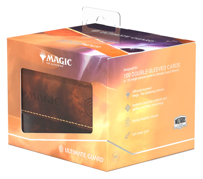 Ultimate Guard - Sidewinder 100+ Xenoskin Magic: The Gathering - “Edge of Eternities” - Adagia, Windswept Bastion Deck Box
