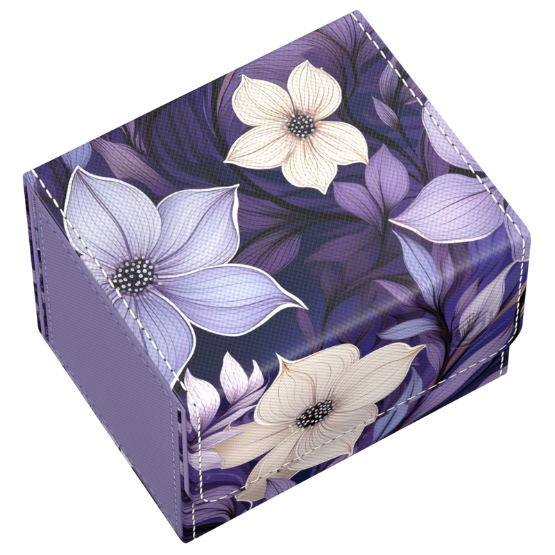 Ultimate Guard - Sidewinder 100+ Xenoskin - “Floral Places” - Moonlit Glen Deck Box