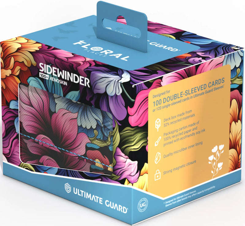 Ultimate Guard - Sidewinder 100+ Xenoskin - “Floral Places” - Springbloom Meadow Deck Box