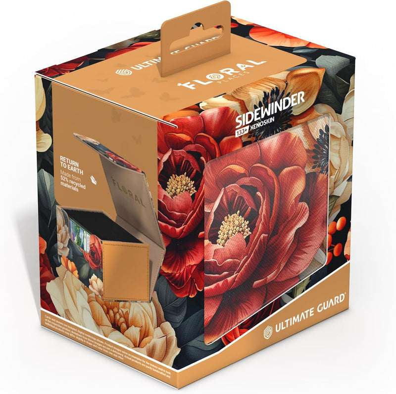 Ultimate Guard - Sidewinder 133+ Xenoskin - “Floral Places” - Secret Garden Deck Box