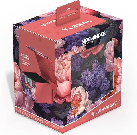 Ultimate Guard - Sidewinder 133+ Xenoskin - “Floral Places” - Vivid Field Deck Box
