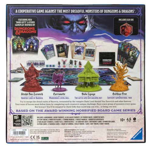 Ravensburger Horrified D&D Ravenloft Edition Board Game