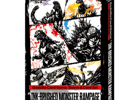 Godzilla Card Game Ink-Brushed Monster Rampage Card Album