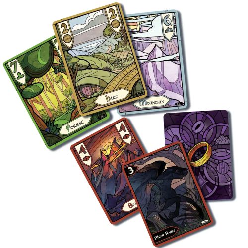 Lord of the Rings: The Fellowship of the Ring Trick-Taking Game Board Game (2-4 Players)