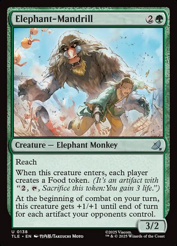 Elephant-Mandrill [Avatar: The Last Airbender: Eternal-Legal]