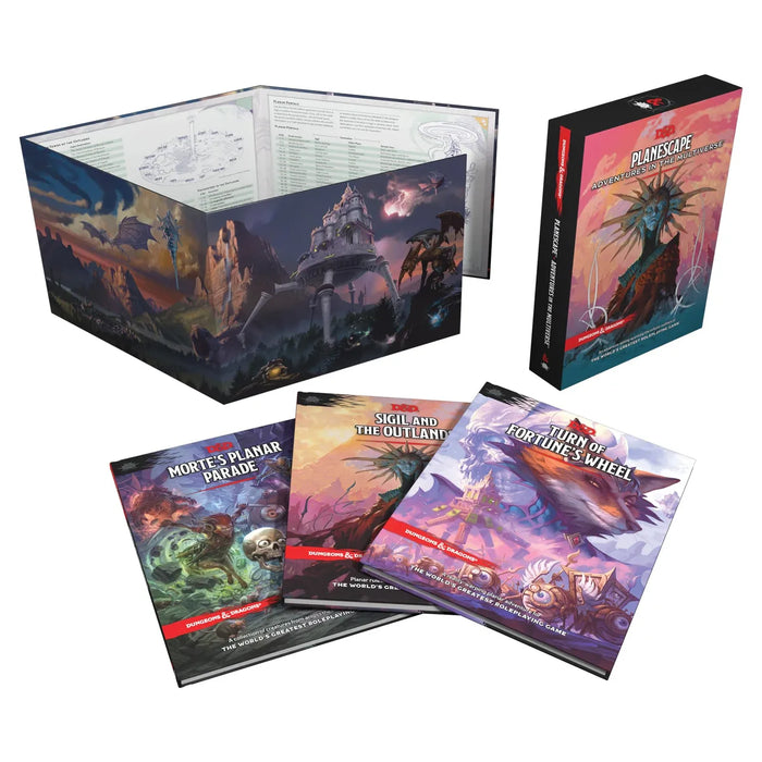 D&D Planescape Adventures in the Multiverse Boxed Set 5e