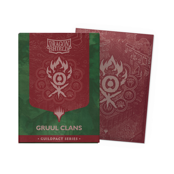 Dragon Shield: Standard 100ct Art Sleeves - Gruul Clans