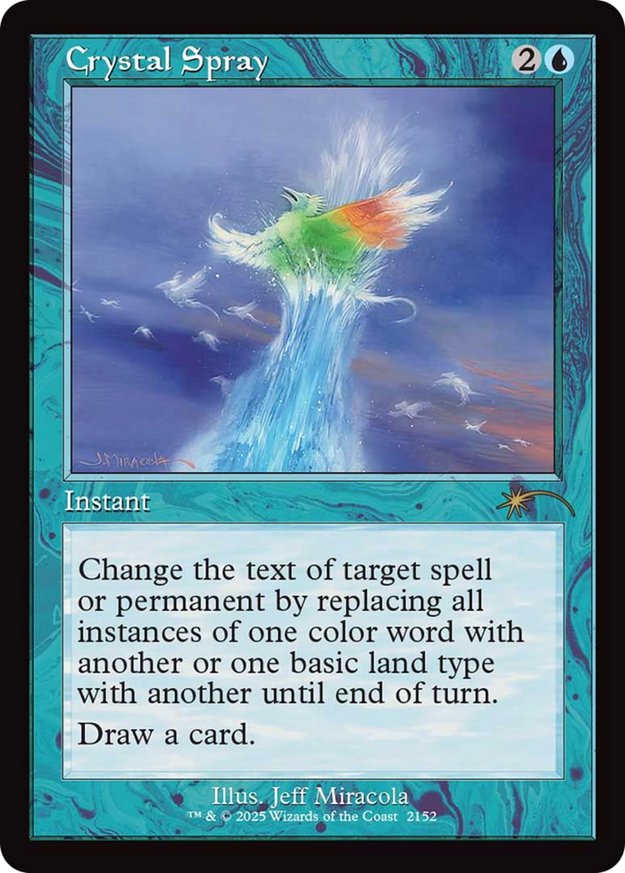 Crystal Spray (Retro Frame) [Secret Lair Drop Series]