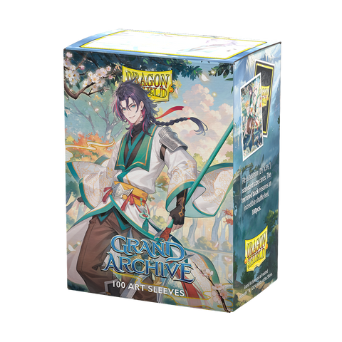 Dragon Shield: Standard 100ct Sleeves - Grand Archive (Jin, Fate Defiant)