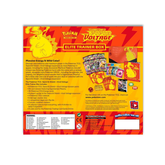 Pokémon Sword & Shield: Vivid Voltage - Elite Trainer Box