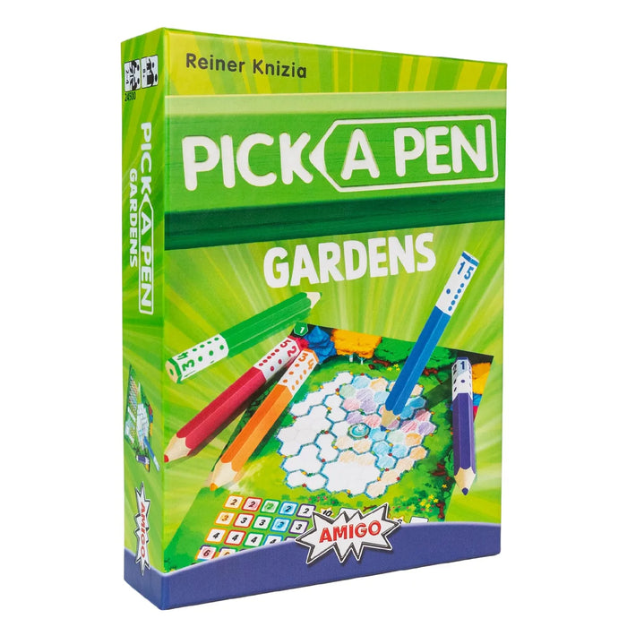 Pick a Pen Gardens Game by Amigo Games | Roll & Color