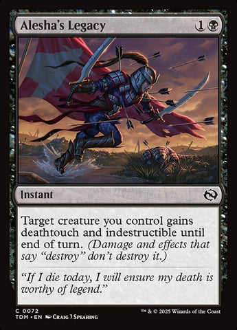 Alesha's Legacy [Tarkir: Dragonstorm]