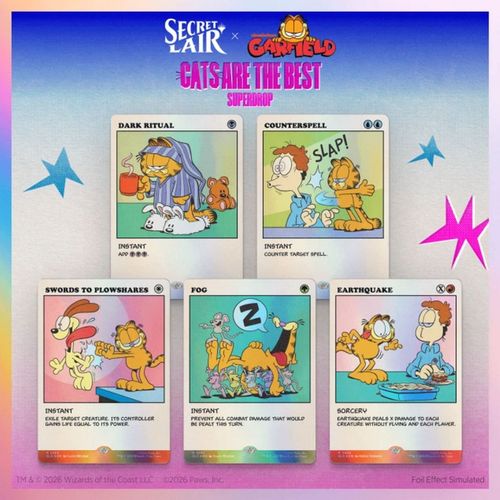 MTG Secret Lair x Garfield As Intended Foil Booster Box