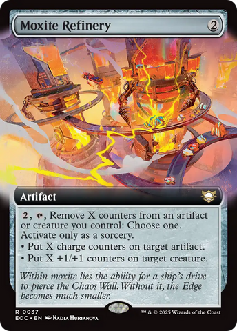 Moxite Refinery (Extended Art) [Edge of Eternities Commander]