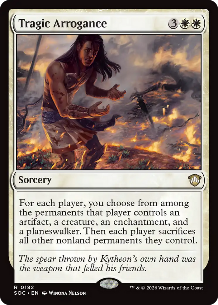Tragic Arrogance [Secrets of Strixhaven Commander]