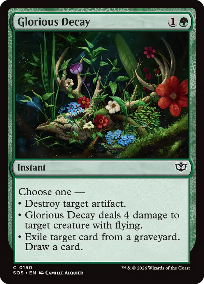 Glorious Decay [Secrets of Strixhaven]