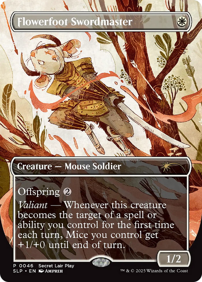Flowerfoot Swordmaster [Secret Lair Showdown]