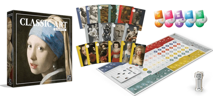 Classic Art Board Game by Reiner Knizia — CMON Auction Game