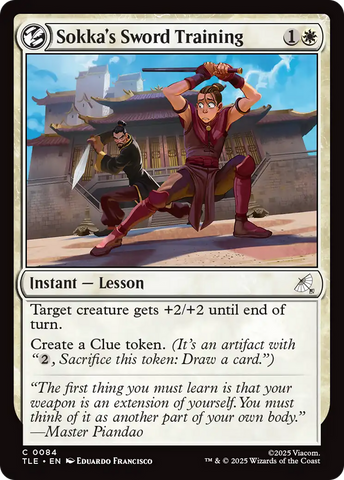Sokka's Sword Training [Avatar: The Last Airbender: Eternal-Legal]