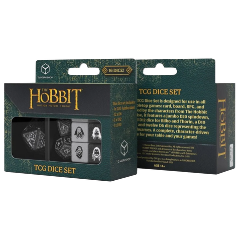 The Hobbit TCG Umbral Hollow Dice Set with Jumbo Spindown D20