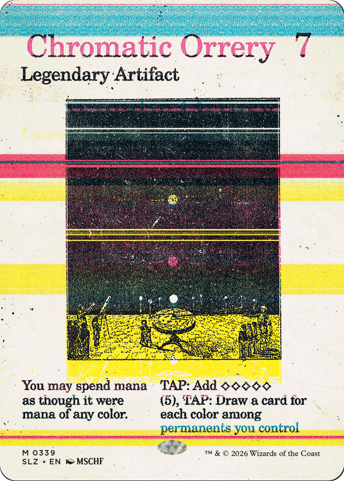Chromatic Orrery (0339) [Secret Lair x MSCHF: The Zeta Set]