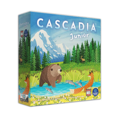 AEG Cascadia Junior Board Game | Family Game for Ages 6+
