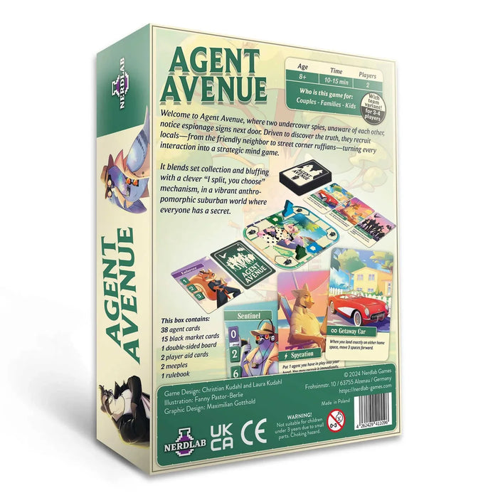 Agent Avenue [Board Game]