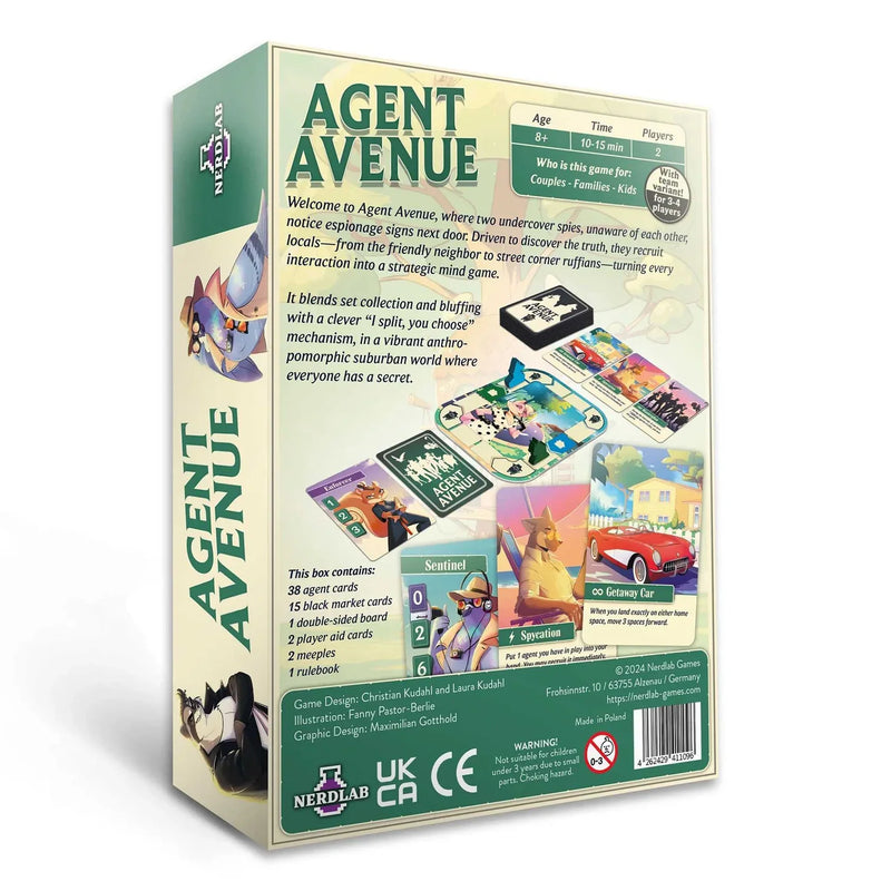 Agent Avenue [Board Game]