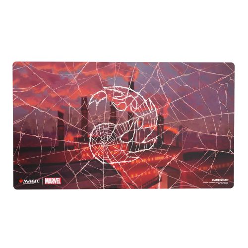 Gamegenic: Magic: The Gathering Spider-Man Shiny Playmat with Premium Art Sleeves Bundle