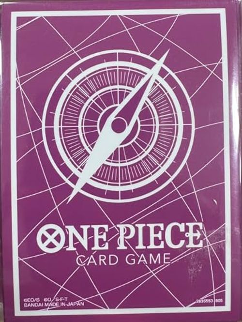 Bandai One Piece Card Game: Purple Sleeves Japanese (70 Count)