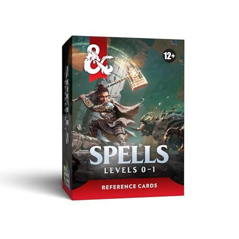 D&D 5e Spell Reference Cards Levels 0–1 | Wizards of the Coast